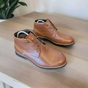 Stivali Chukka Rockport Uomo Classici Break Marrone Scuro Taglia 8,5 - Foto 1 di 7
