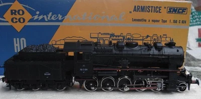 ROCO H0 Loco vapeur 150 C 824, SNCF - Photo 1/4