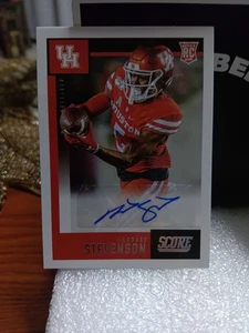 2021 Panini Chronicles Draft Picks - Score Rookie Autographs Marquez Stevenson  - Picture 1 of 2