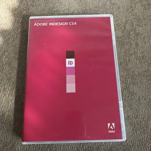 Adobe Indesign CS4 Upgrade Mac OS X With Adobe Creative Suite 4 Learning Disc - Picture 1 of 7