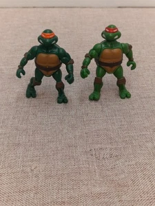 TMNT Playmates Teenage Mutant Ninja Turtles Mini 2 ” Action Figures 2002 - Picture 1 of 4
