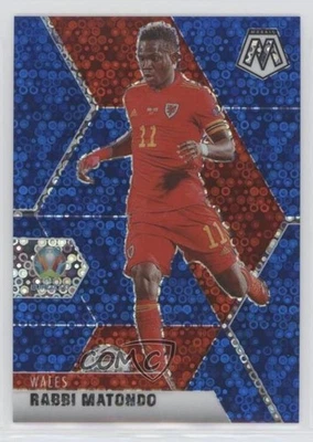 2021 Panini Mosaic UEFA Euro 2020 Blue Circles Prizm /99 Rabbi Matondo #199 - Image 1 of 2