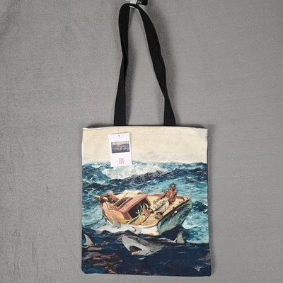 The Metropolitan Museum Of Art MET Canvas Winslow Homer Golf Stream Tote Bag - Image 1 of 4