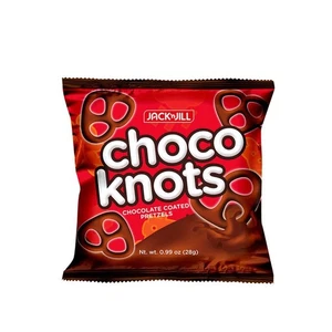 JACK & JILL CHOCO NUDOS CHOCO PRETZELS RETORCIDOS CUBIERTOS CHOCO X 10 BOLSAS - Imagen 1 de 1