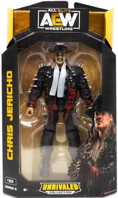 AEW Unrivaled Series 8 CHRIS JERICHO Action  Figure All Elite Wrestling NEW - Immagine 1 di 4