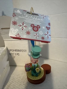 Disney Verrückter Hutmacher Alice im Wunderland Skizzenbuch Ornament Pfund - Bild 1 von 8