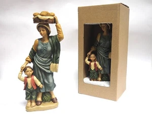 PRESEPE FIGURA FIG.25cm DONNA C/BIMBO - Picture 1 of 2