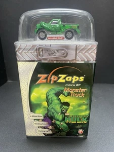 NIP Zip Zaps Micro RC Monster Truck INCREDIBLE HULK, Factory Sealed, Radio Shack - Picture 1 of 7