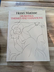 DRAWINGS: THEMES AND VARIATIONS By Henri Matisse 1995 TPB Dover Pub. - Picture 1 of 11