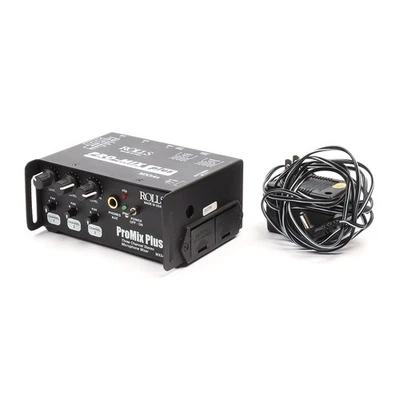 Rolls MX54s Promix Plus 3-Channel Stereo Microphone Mixer - SKU#1937010 - Image 1 of 3