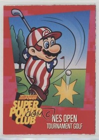 1992-95 Nintendo Super Power Club NES Open Tournament Golf #86 0lk4