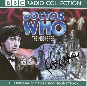 Doctor Who Audio: The Moonbase - Signed by FRAZER HINES (CD) - Picture 1 of 1