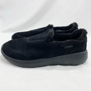 Skechers On the Go Captivating Black Suede Slipper Freizeitschuhe 7,5 Fell gefüttert - Bild 1 von 8
