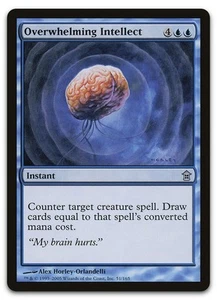 Overwhelming Intellect #51 (NM) Saviors of Kamigawa SOK Magic MTG - Picture 1 of 2