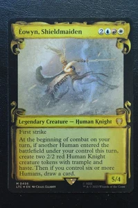MTG EOWYN, SHIELDMAIDEN SHOWCASE SCROLL FOIL The Lord of the Rings LP - Bild 1 von 2