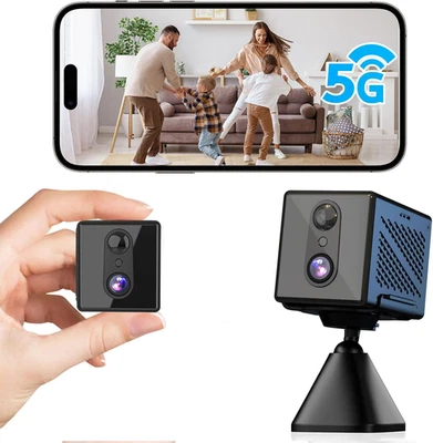 Cámara de seguridad 4K mejorada 2025, cámara interior Wifi de 5 GHz, cámara de seguridad para el hogar  Foto 1 de 4