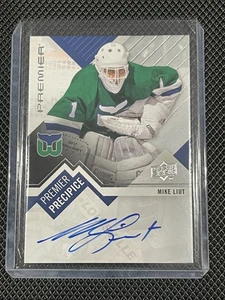 Mike Liut - 2023-24 Upper Deck Premier Precipice Auto #PPL-ML - Hartford Whalers - Bild 1 von 2