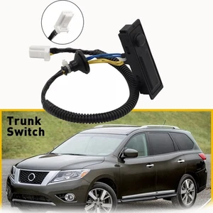 Tailgate Release Button Trunk Switch Fit For 13-19 Nissan Pathfinder 25380-3JA0A - Foto 1 di 8