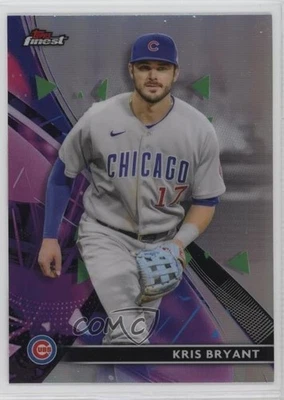 2021 Topps Finest Refractor Kris Bryant #34 - Image 1 of 2