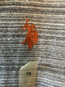 U.S. Polo Assn. Leichte Jacke Jugend Größe 18 mit Reißverschluss - Bild 1 von 6