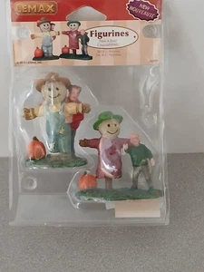 Figurine spaventapasseri Lemax Halloween Village 2010 Autumn Peek A Boo - Foto 1 di 6