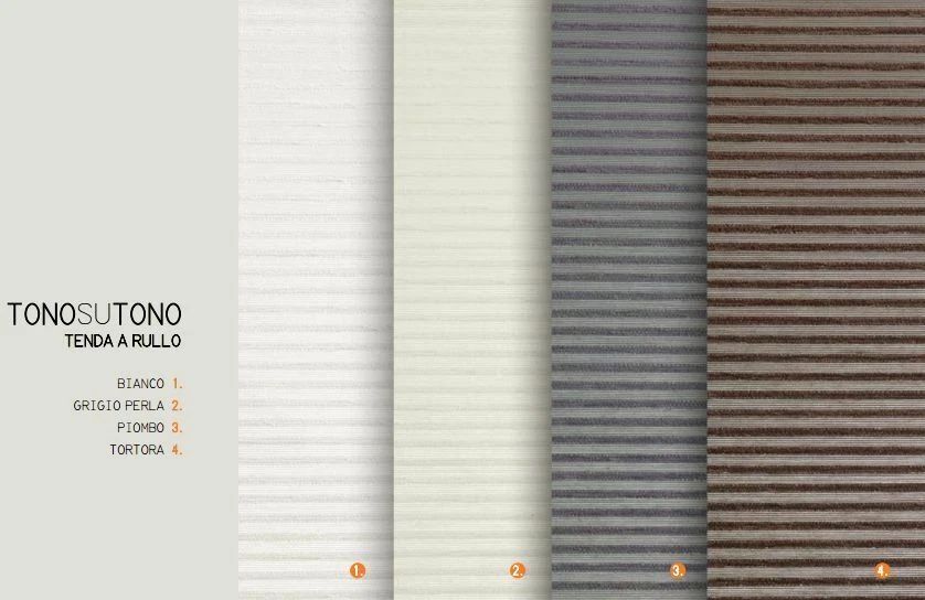 TENDA A RULLO TONO SU TONO TORTORA 80x175 CONCEPT DECOR - Immagine 1 di 1