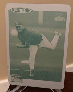Carlos Hernandez - 2004 Topps Total Printing Press Plate - 1/1 - Houston Astros - Picture 1 of 2