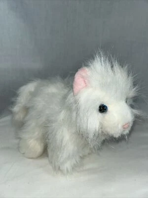 Webkinz Persian Cat White HM110 Retired Plush Stuffed Kitty Ganz Tag - Image 1 of 4