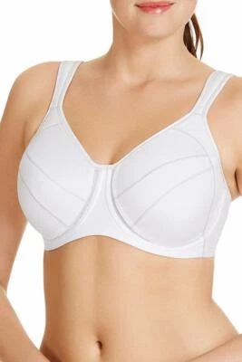 Berlei Mujer Impacto Medio Soporte Completo Aros Blanco 32 G Foto 1 de 2