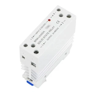Integrierte Schiene Solid State Relais 10A DC Steuerung AC einphasig kleines SSR - Bild 1 von 24