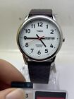 Men's Timex Easy Reader Watch with Leather Strap - Silver/Brown T20041 BAD BA-R5