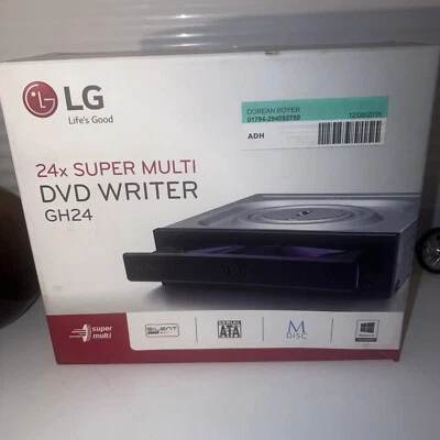 LG GH24 INTERNAL USB 2.0 SUPER MULTI DVD CD-RW WRITER REWRITER 24X URUT-17 - Image 1 of 4