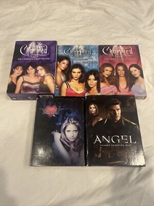 5 Season DVD LOT Charmed Season 1 3 4 Buffy Season 1 Angel Season 3 - Picture 1 of 8