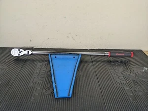 #bi179 Snap-on Tools SHLF80A USA RED 1/2" Drive Soft Grip Long Flex Head Ratchet - Picture 1 of 15