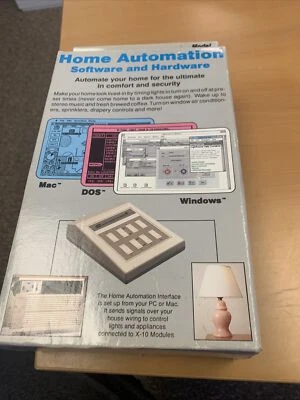 Software y hardware de automatización del hogar X-10 ACTIVEHOME vintage nuevo en caja CP290P raro Foto 1 de 4