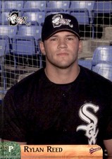2003 Great Falls White Sox Multi-Ad #24 Rylan Reed Dallas Texas TX Baseball Card