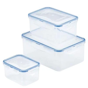 LocknLock Easy Essentials Food Storage lids/Airtight containers, BPA Free, 6-... - Picture 1 of 12
