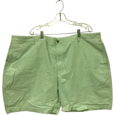 Chaps Chino Shorts Mens Sz 48 Mint Leaf Solid Flat Front Casual Mid Rise Twill - Image 1 of 4