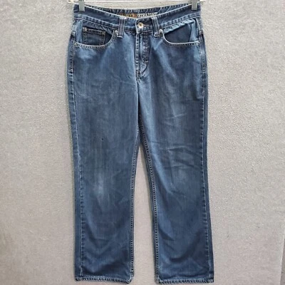 Urban Up  Men Jeans 30x32 Denim Relaxed Straight Mid Rise Medium Wash READ - Image 1 of 4