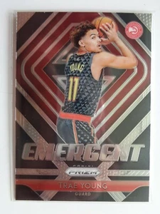 🔥 2018-19 Panini Prizm Trae Young Emergent Rookie #5 Atlanta Hawks 🔥 Qty - Picture 1 of 2