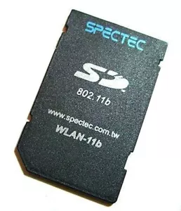 SPECTEC SDIO WLAN Netzwerk SD Karte WLAN 802.11b, Internetverbindung - Bild 1 von 2