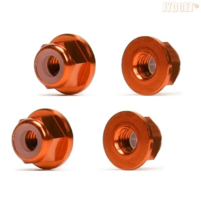 Aluminum M4 Wheel Nuts #1747 #3647 for RC 1:10 1:16 Traxxas Slash Stampede TRX-4 - Image 1 of 3