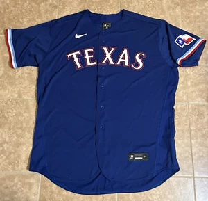 Texas Rangers Nike Authentic Vapor Premier Elite Herren Trikot Gr. 52 Genäht Neu - Bild 1 von 9
