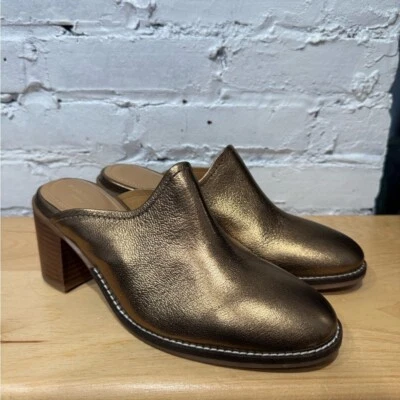 Hush Puppies Women's Hannah Mules Bronze Gold Metallic Size 8 - Image 1 of 4