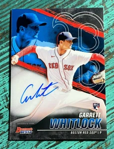GARRETT WHITLOCK Red Sox 2021 Bowman's Best of 2021 Autographs Auto Rookie RC - Picture 1 of 2