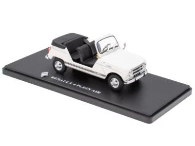 Renault 4 R4 Plein Air weiss Modellauto G110T010 Hachette-IXO 1:43 - Bild 1 von 3