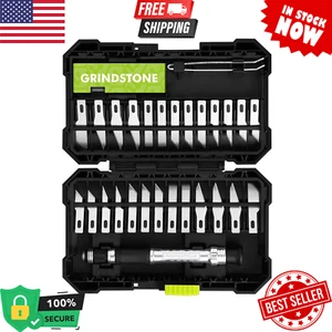 29-Piece Craft Knife Precision Cutter Set with Blades & Storage Case, Hobby Knif - Picture 1 of 8