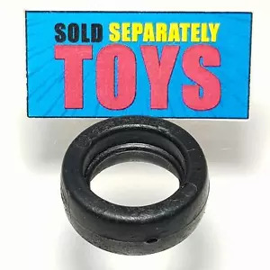 Vtg GI Joe 1986 Night Raven REAR LARGE AXEL TIRE vehicle landing gear wheel part - Picture 1 of 4