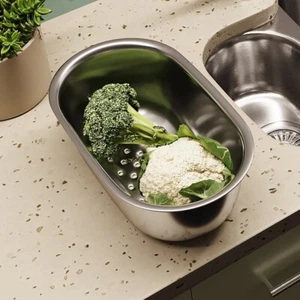 Astini Stainless Steel Kitchen Sink Colander AS208 - Picture 1 of 6