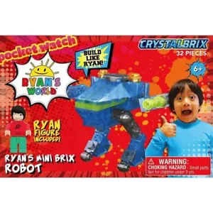 Ryan's World Mini Brix ROBOT Vehicle Crystalbrix 6+ - Picture 1 of 1